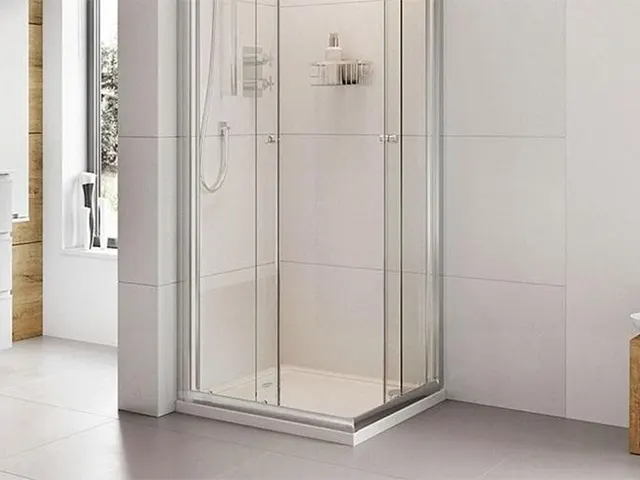 پارتیشن شیشه ای حمام یا پرده حمام
